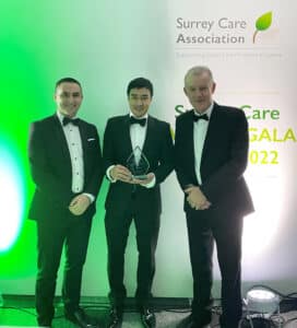 Surrey Care Awards Winner Nursing Home of the Year Holly Lodge