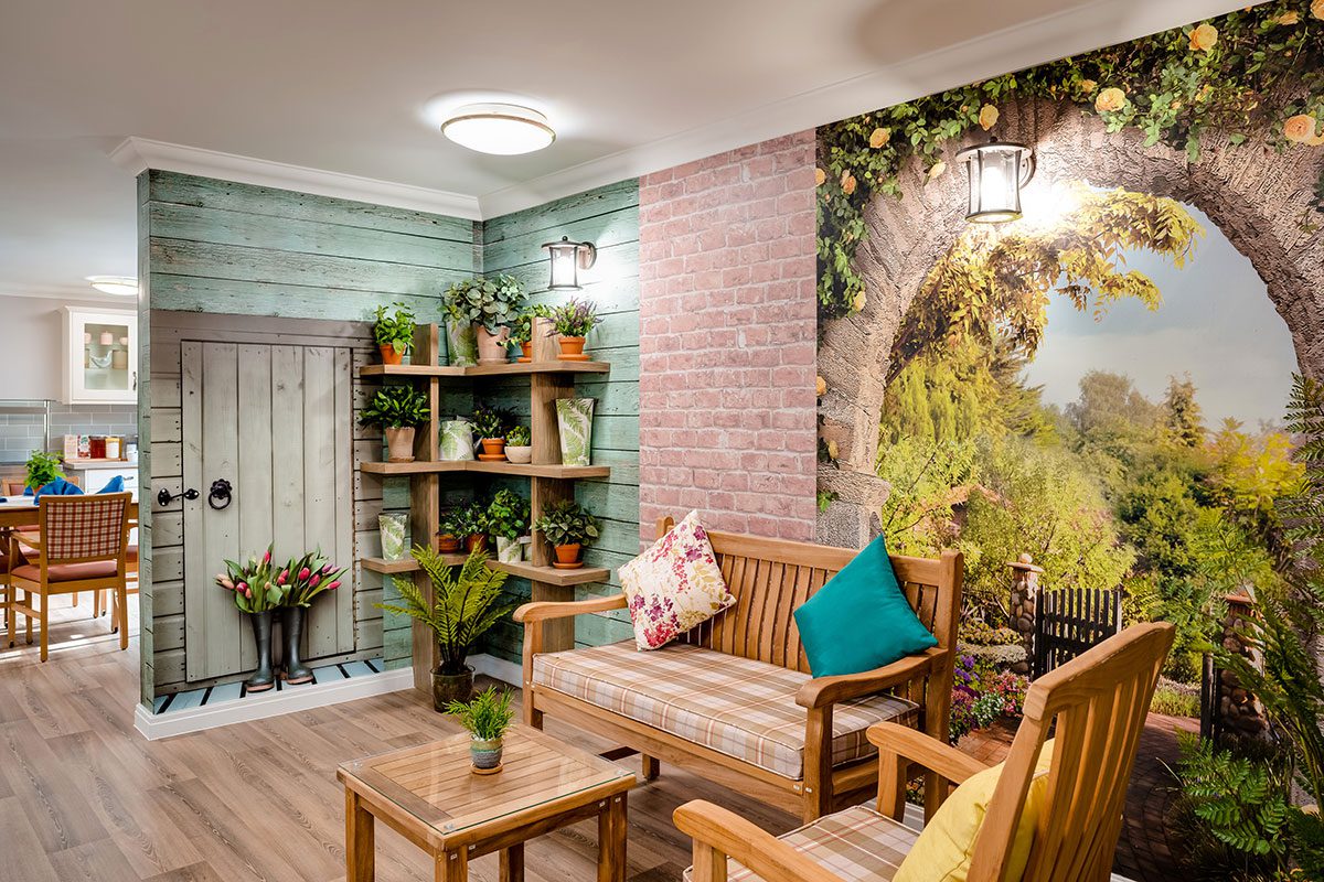 Holly Lodge Care Home -Forest Care - Cafe break out room