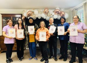 Holly Lodge Years of Service Awards 2023