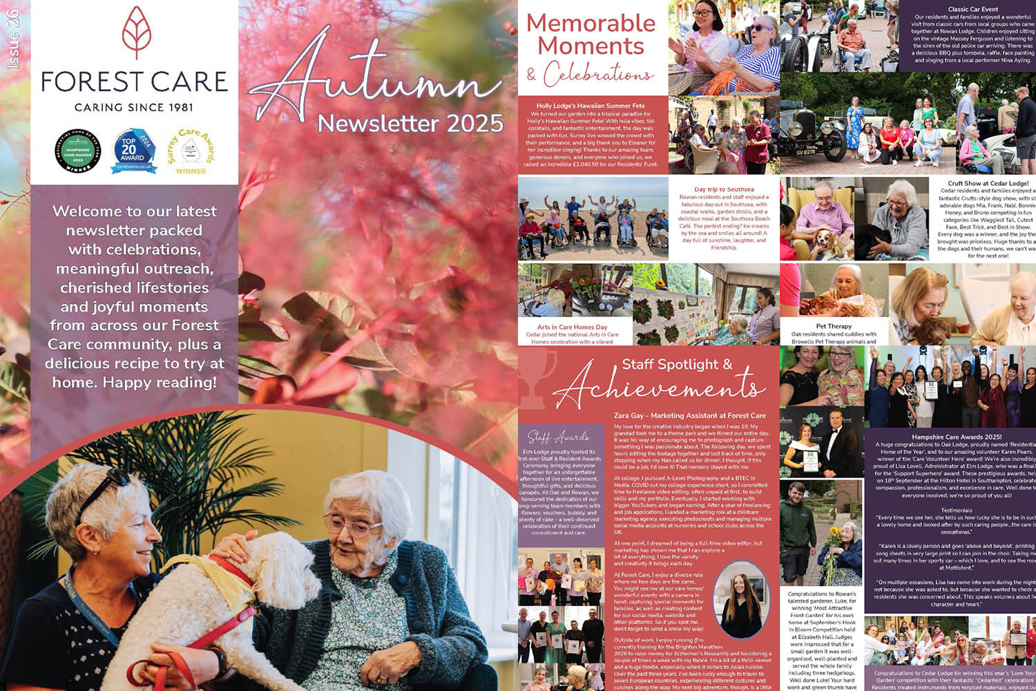 Forest Care's Autumn 2025 Newsletter