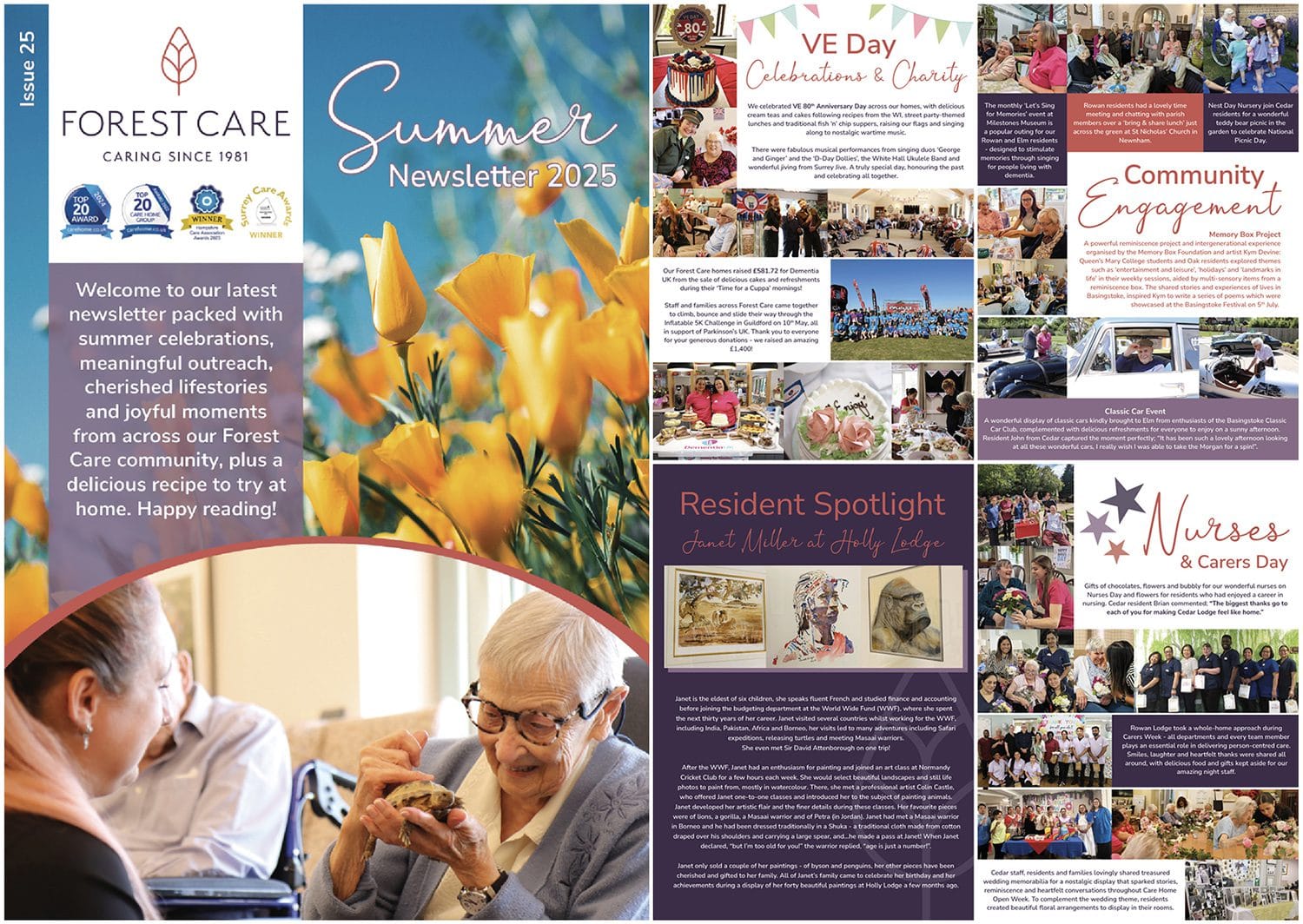 Forest Care's Summer 2025 Newsletter