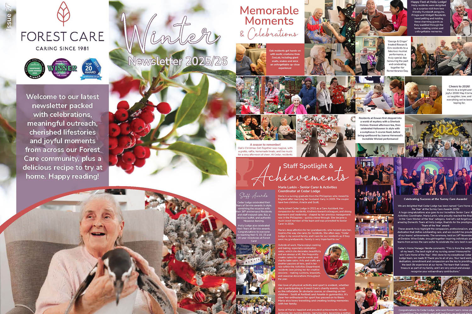 Forest Care's Winter 2025-26 Newsletter