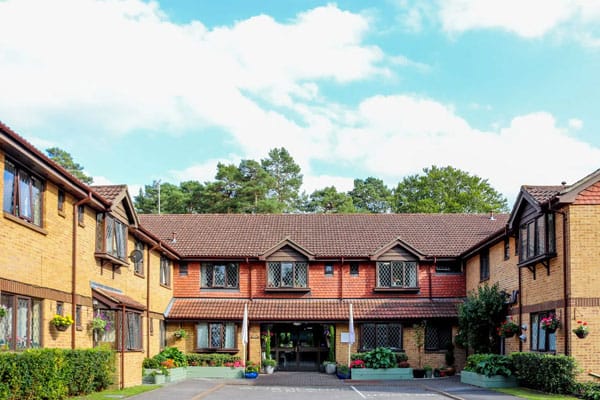 Cedar Lodge care home in Frimley, Surrey